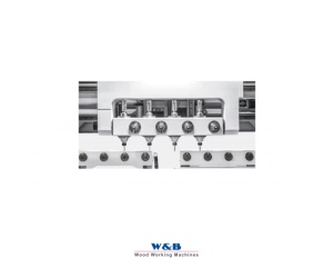 Máy CNC Trung Tâm 4 đầu - 16 dao - 2 bàn - BY836 chất lượng